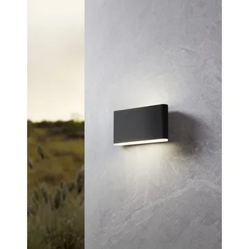 Utvändig vägglampa Grutti - Antracit - Trädgård & spabad - Utemiljö - Entré - Entrébelysning