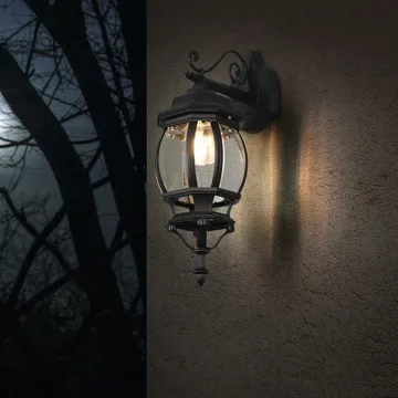Vägglampa Elvo - Lykta nedanför - Trädgård & spabad - Utemiljö - Entré - Entrébelysning