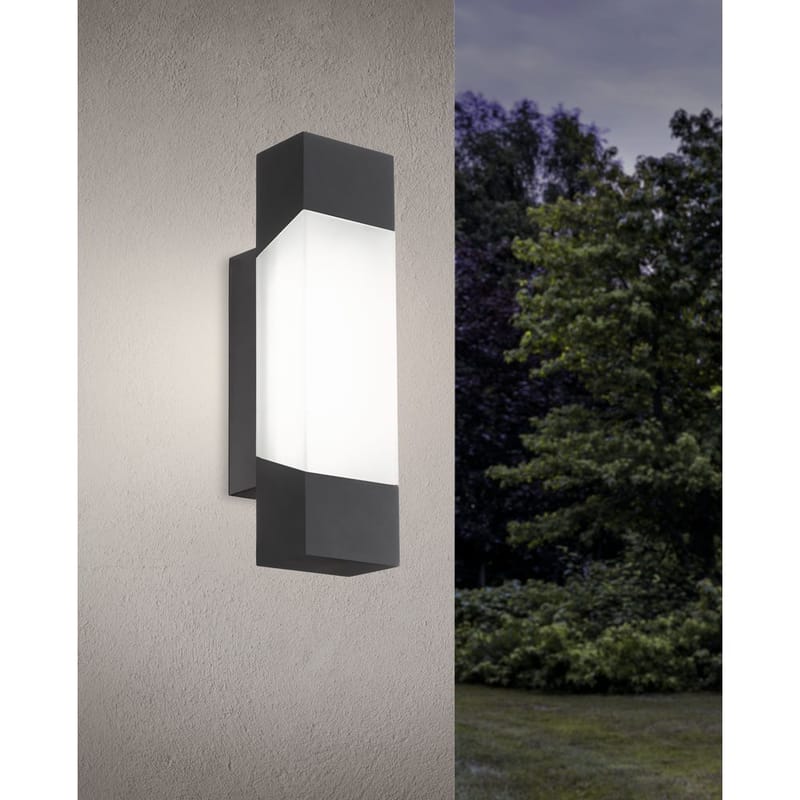 Vägglampa Gorzano - Antracit - Trädgård & spabad - Utemiljö - Entré - Entrébelysning