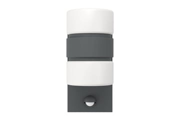 Vägglampa Utebelysning Eglo Atollari Silver/Vit - Silver/Vit - Trädgård & spabad - Utemiljö - Entré - Entrébelysning