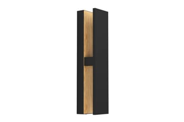 Vägglampa Utebelysning Eglo Costorio - Svart/Brun - Trädgård & spabad - Utemiljö - Entré - Entrébelysning