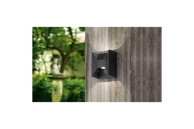 Vägglampa Utebelysning Eglo Morino Antracit - Antracit - Trädgård & spabad - Utemiljö - Entré - Entrébelysning