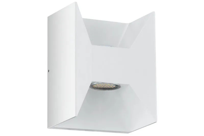 Vägglampa Utebelysning Eglo Morino Vit, Vit