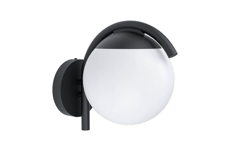 Vägglampa Utebelysning Eglo Prata Vecchia, Svart/Vit