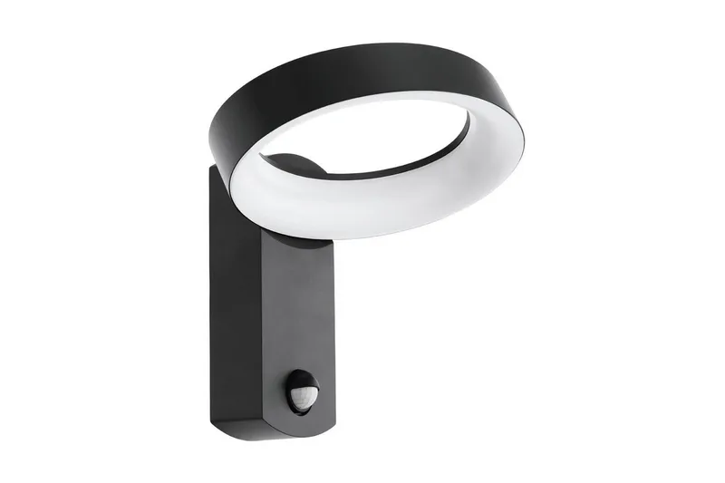 Vägglampa Utebelysning Eglo Pernate med Sensor, Antracit/Vit