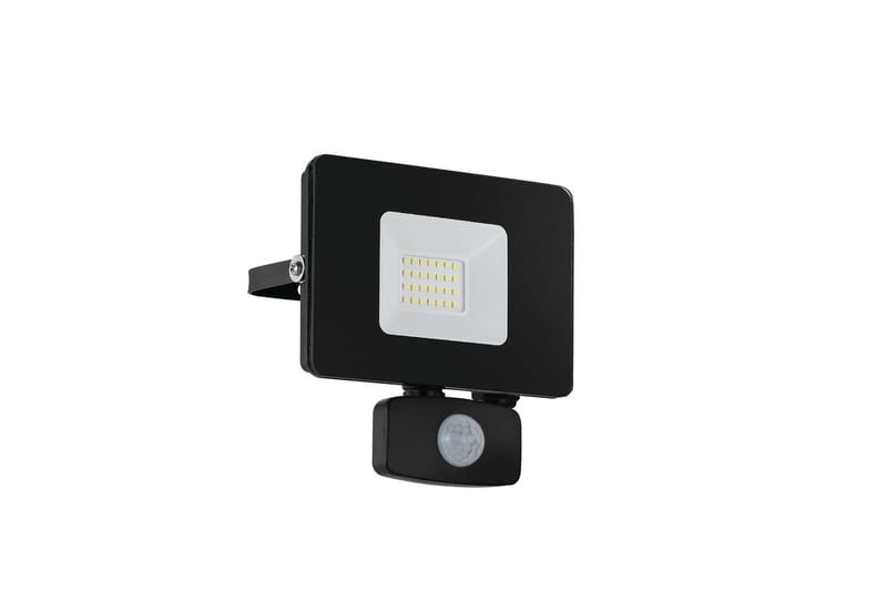 Väggstrålkastare Utebelysning Eglo Faedo 3 med Sensor 20W, Svart - Svart - Trädgård & spabad - Utemiljö - Entré - Entrébelysning