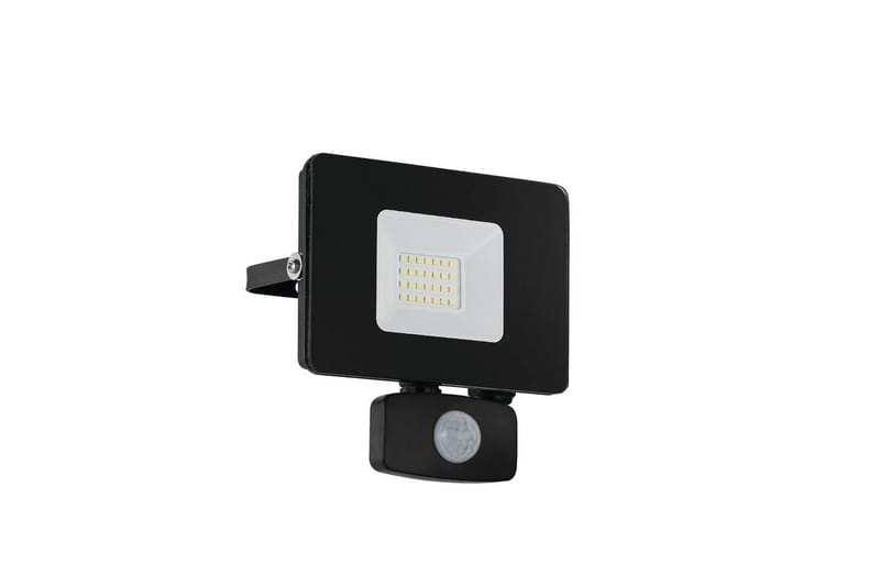 Väggstrålkastare Utebelysning Eglo Faedo 3 med Sensor 20W, Svart, Svart
