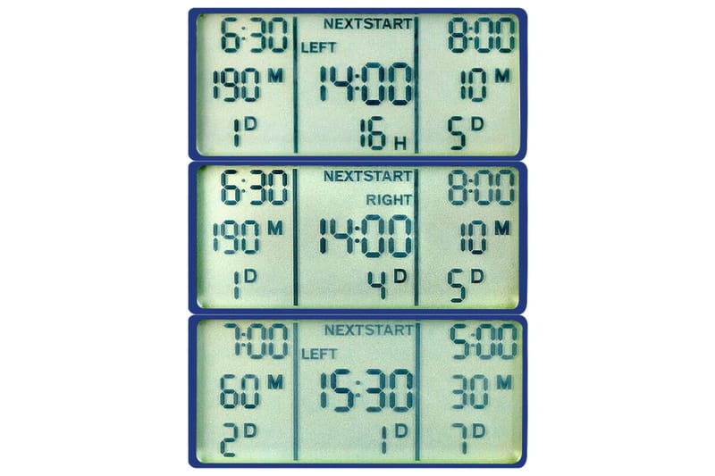 Automatisk digital bevattningstimer med dubbelt utlopp - Flerfärgad - Trädgård & spabad - Utemiljö - Bevattning & vattenpump - Bevattningstimer