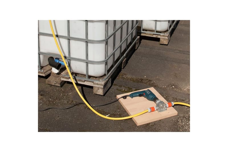 wolfcraft Borrdriven pump 3000 l/h S=8 mm 2200000 - Trädgård & spabad - Utemiljö - Bevattning & vattenpump - Borrmaskinspump