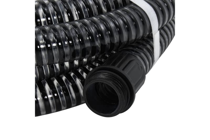 Sugslang med kopplingar i mässing 3 m 25 mm svart - Svart - Trädgård & spabad - Utemiljö - Bevattning & vattenpump - Vattenslang & trädgårdsslang