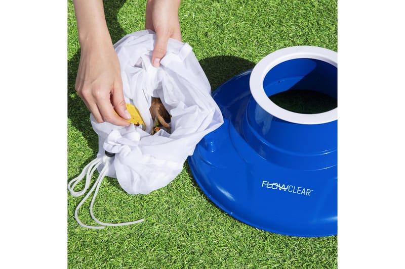Flowclear Aquasuction lövsug Rund 3 cm Blå - Trädgård & spabad - Utemiljö - Bevattning & vattenpump - Vattenslang & trädgårdsslang