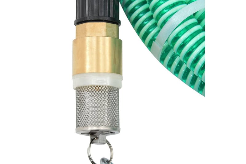 Sugslang med kopplingar i mässing 20 m 25 mm grön - Grön - Trädgård & spabad - Utemiljö - Bevattning & vattenpump - Vattenslang & trädgårdsslang