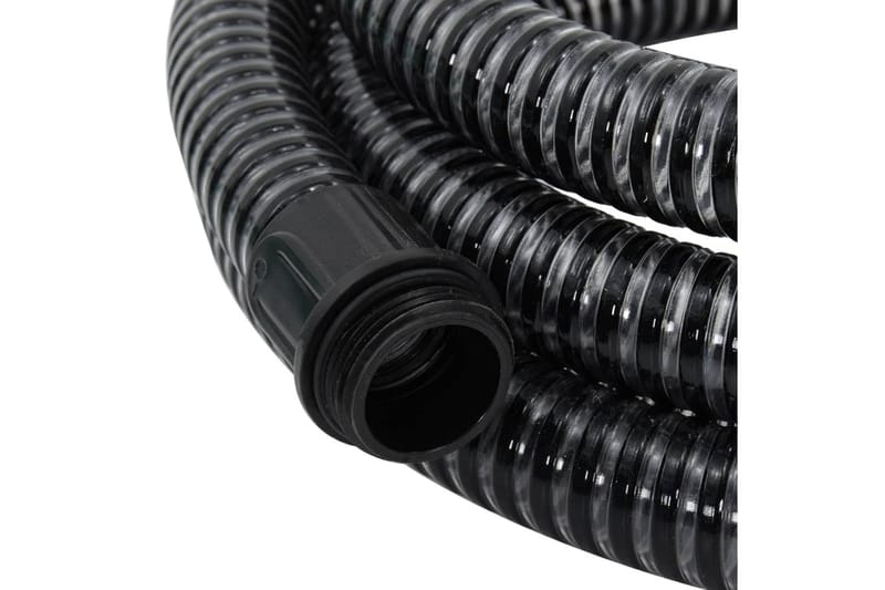 Sugslang med kopplingar i mässing 4 m 25 mm svart - Svart - Trädgård & spabad - Utemiljö - Bevattning & vattenpump - Vattenslang & trädgårdsslang
