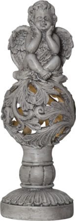 Angel Solcellsdekoration 27 cm - beige - Trädgård & spabad - Utemiljö - Trädgårdsdekoration - Trädgårdsfigurer & trädgårdsprydnad