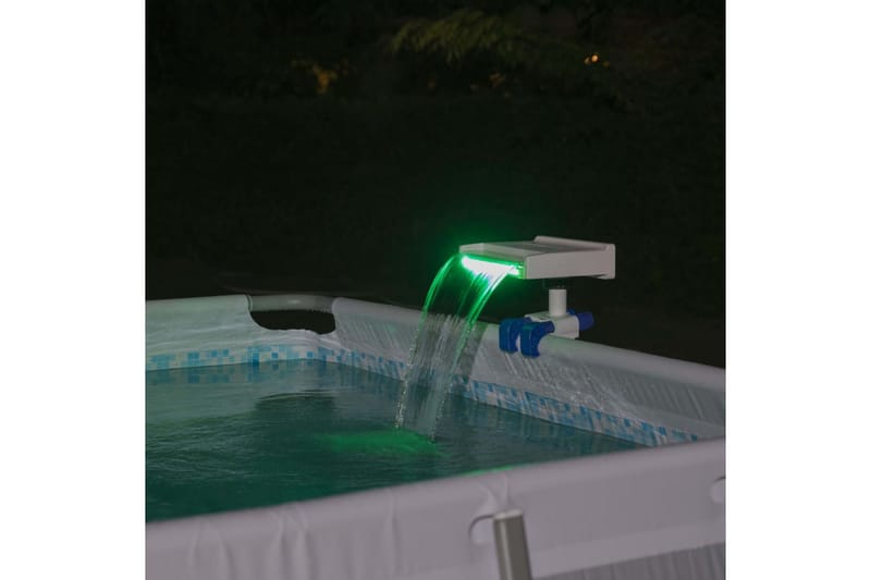 Bestway Vattenfall med LED till pool Flowclear - Vit - Vattenfall damm - Damm & fontän