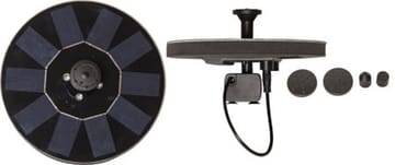 Fountain Solcellsdekoration 16 cm - svart - Trädgård & spabad - Utemiljö - Trädgårdsdekoration - Damm & fontän - Trädgårdsfontän