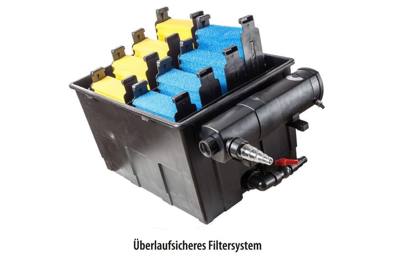 Gravitationsfilter Heissner Set Pump UVC 24000L, undefined