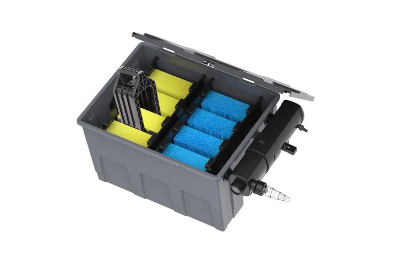 Gravitationsfilter Heissner Set Pump UVC 24000L - Trädgård & spabad - Utemiljö - Trädgårdsdekoration - Damm & fontän