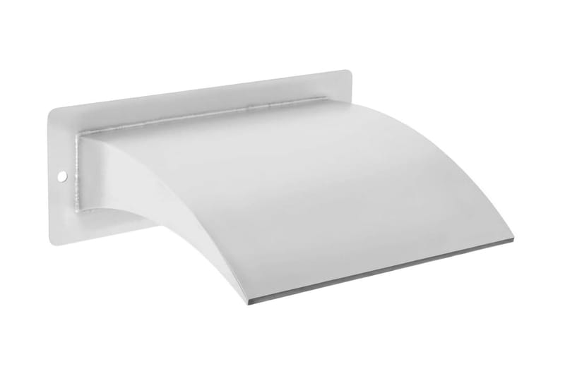 Poolfontän rostfritt stål 30x9x26 cm silver - Silver - Trädgård & spabad - Utemiljö - Trädgårdsdekoration - Damm & fontän