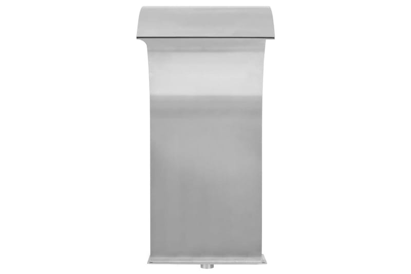 Poolfontän rostfritt stål 45x30x65 cm silver - Silver - Trädgård & spabad - Utemiljö - Trädgårdsdekoration - Damm & fontän
