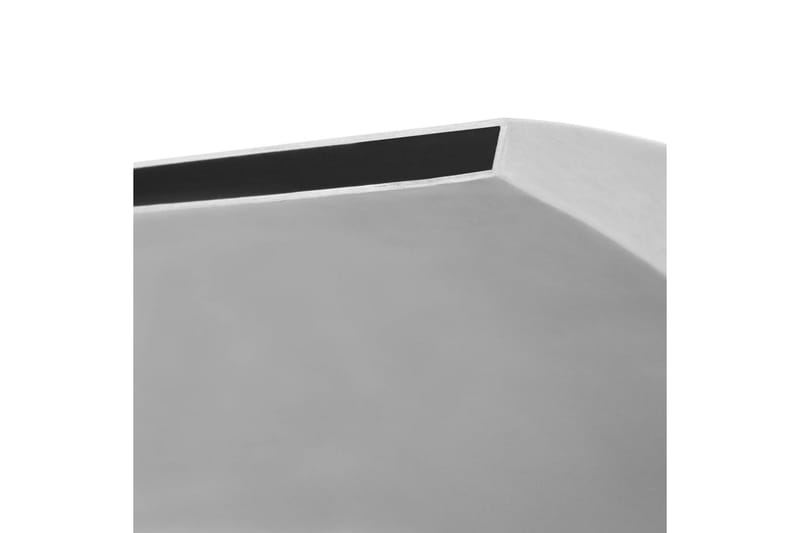 Poolfontän rostfritt stål 45x30x65 cm silver - Silver - Damm & fontän - Trädgårdsfontän