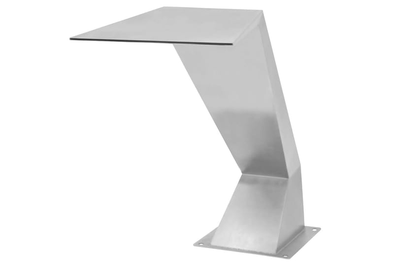 Poolfontän rostfritt stål 64x30x52 cm silver - Silver - Trädgård & spabad - Utemiljö - Trädgårdsdekoration - Damm & fontän