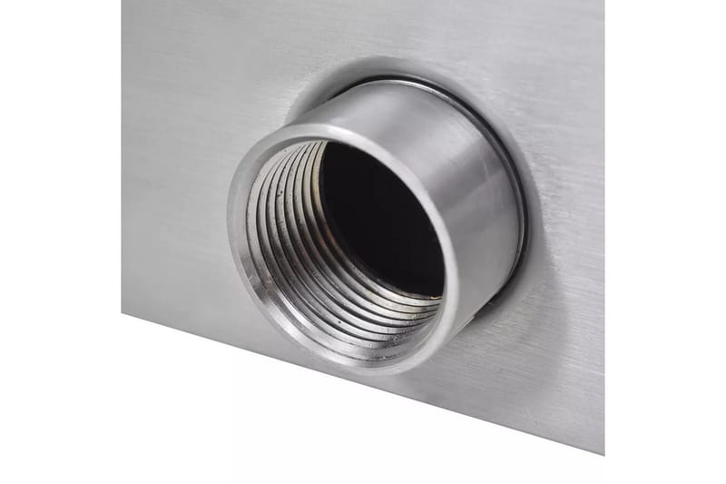 Rektangulärt Vattenfall Poolfontän i rostfritt stål 30 cm - Silver - Trädgård & spabad - Utemiljö - Trädgårdsdekoration - Damm & fontän