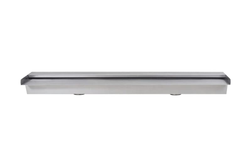 Rektangulärt Vattenfall Poolfontän i rostfritt stål 90 cm - Silver - Trädgård & spabad - Utemiljö - Trädgårdsdekoration - Damm & fontän