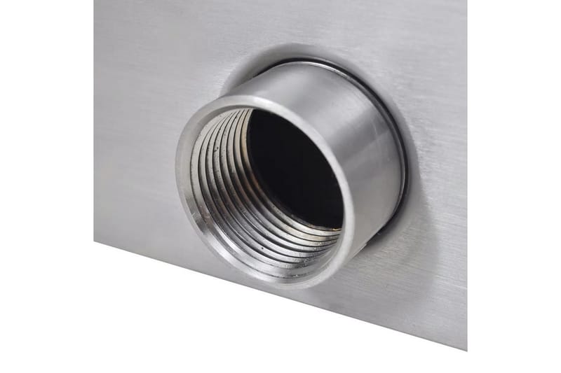 Rektangulärt Vattenfall Poolfontän i rostfritt stål 45 cm - Silver - Trädgård & spabad - Utemiljö - Trädgårdsdekoration - Damm & fontän