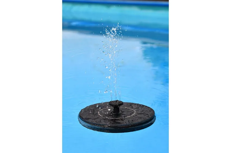 Solcellsfontän Heissner Flytande Utan belysning - Utan belysning - Trädgård & spabad - Utemiljö - Trädgårdsdekoration - Damm & fontän