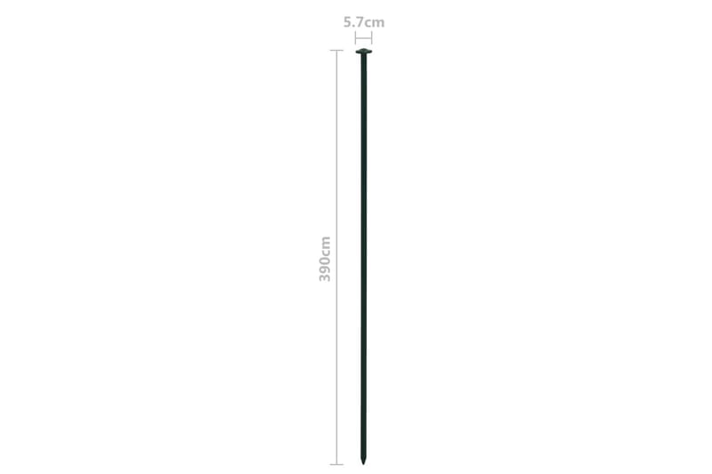Staket till damm båge 77,3x26 cm grön - Grön - Trädgård & spabad - Utemiljö - Trädgårdsdekoration - Damm & fontän - Dammduk