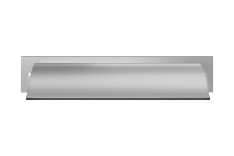 Trädgårdsfontän silver 45x9x26 cm rostfritt stål - Silver - Trädgård & spabad - Utemiljö - Trädgårdsdekoration - Damm & fontän