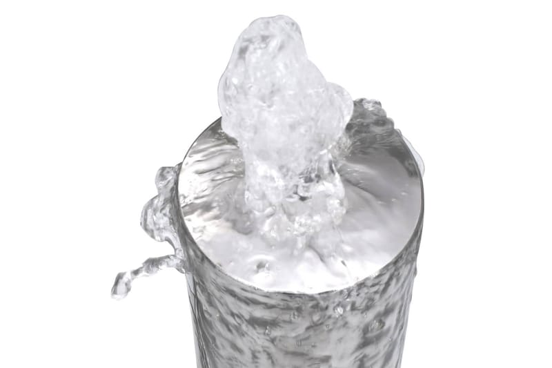 Trädgårdsfontän silver 48x34x88 cm rostfritt stål - Silver - Trädgård & spabad - Utemiljö - Trädgårdsdekoration - Damm & fontän