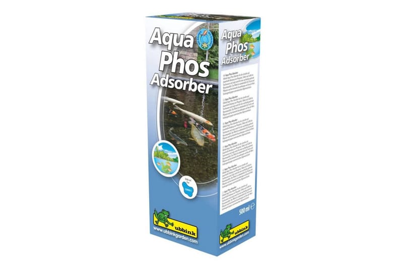 Ubbink Behandlingsmedel för damm Aqua Phos Adsorber 500 ml - Trädgård & spabad - Utemiljö - Trädgårdsdekoration - Damm & fontän