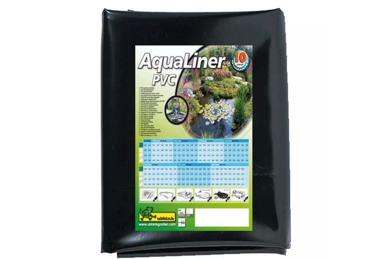 Ubbink Dammduk AquaLiner 4x5 m PVC 0,5 mm 1331950 - Trädgård & spabad - Utemiljö - Trädgårdsdekoration - Damm & fontän - Dammduk