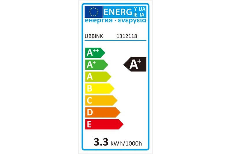 Ubbink LED-list med 20 LED-lampor 30 cm blå 1312118 - Damm & fontän - Undervattensbelysning