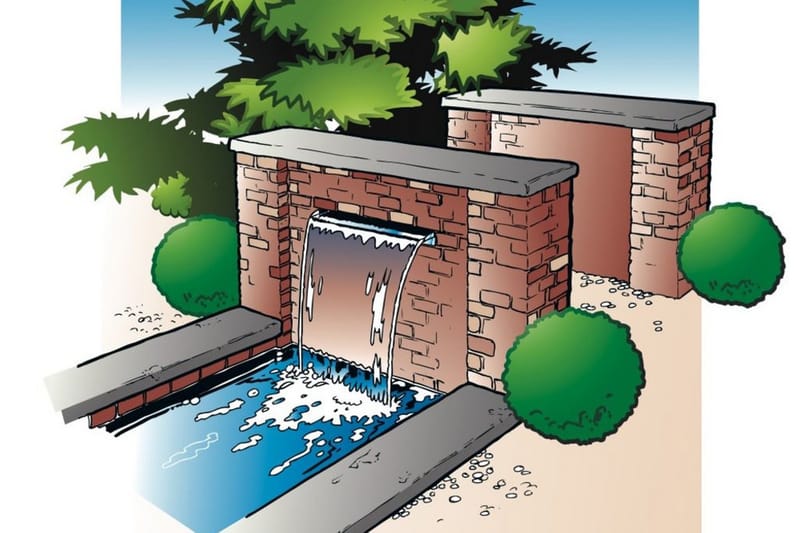 Ubbink Niagara vattenfall 60 cm rostfritt stål - Silver - Trädgård & spabad - Utemiljö - Trädgårdsdekoration - Damm & fontän