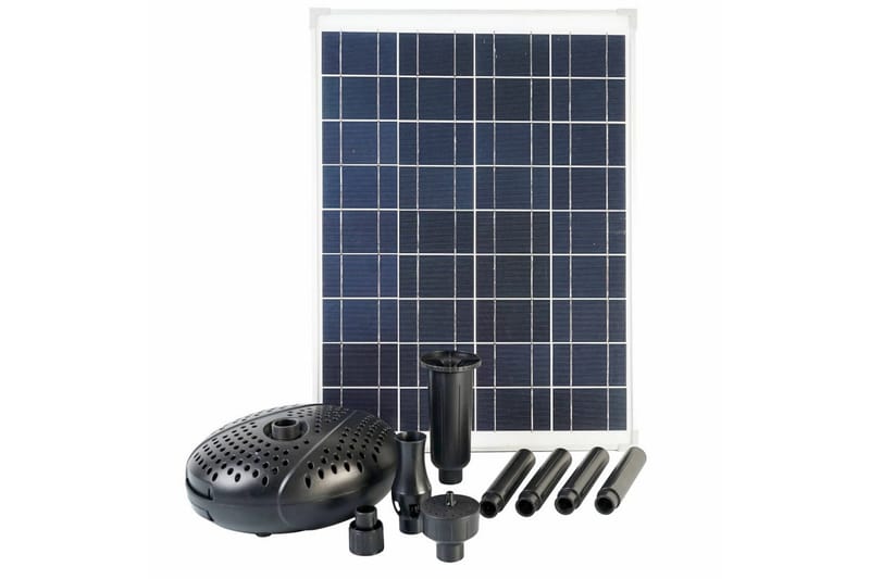 Ubbink SolarMax 2500 set med solpanel och pump - Damm & fontän