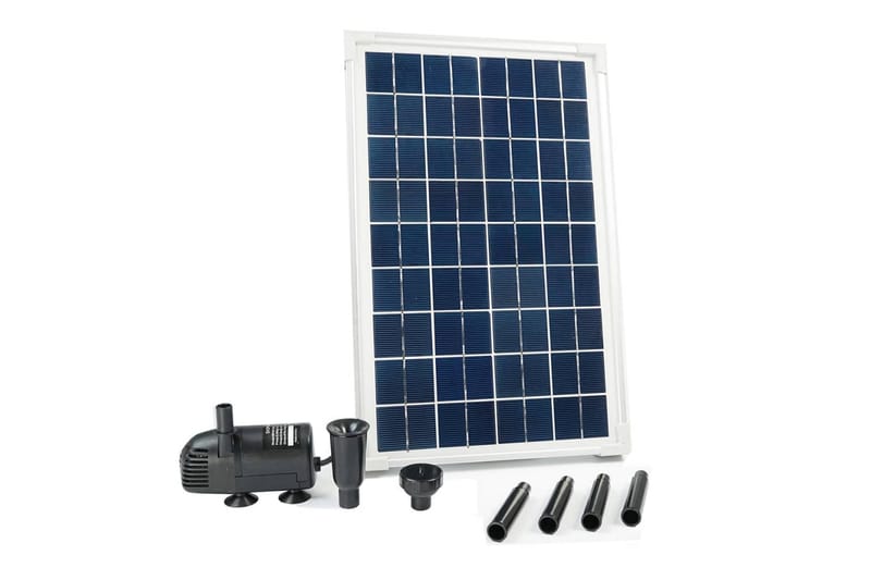 Ubbink Soldriven vattenpump set SolarMax 600 1351181 - Trädgård & spabad - Utemiljö - Trädgårdsdekoration - Damm & fontän