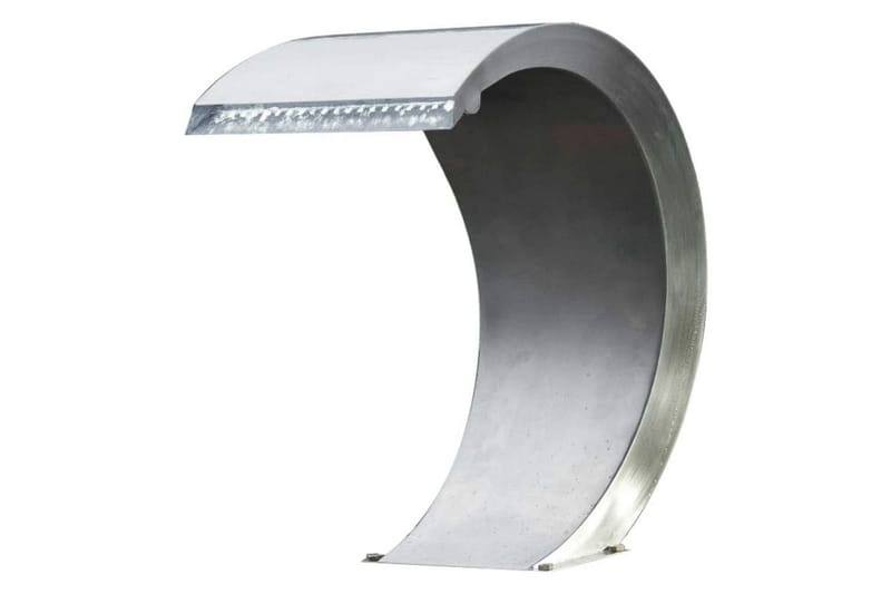 Ubbink Vattenfall rostfritt stål LED-belysning - Silver - Damm & fontän - Vattenfall damm