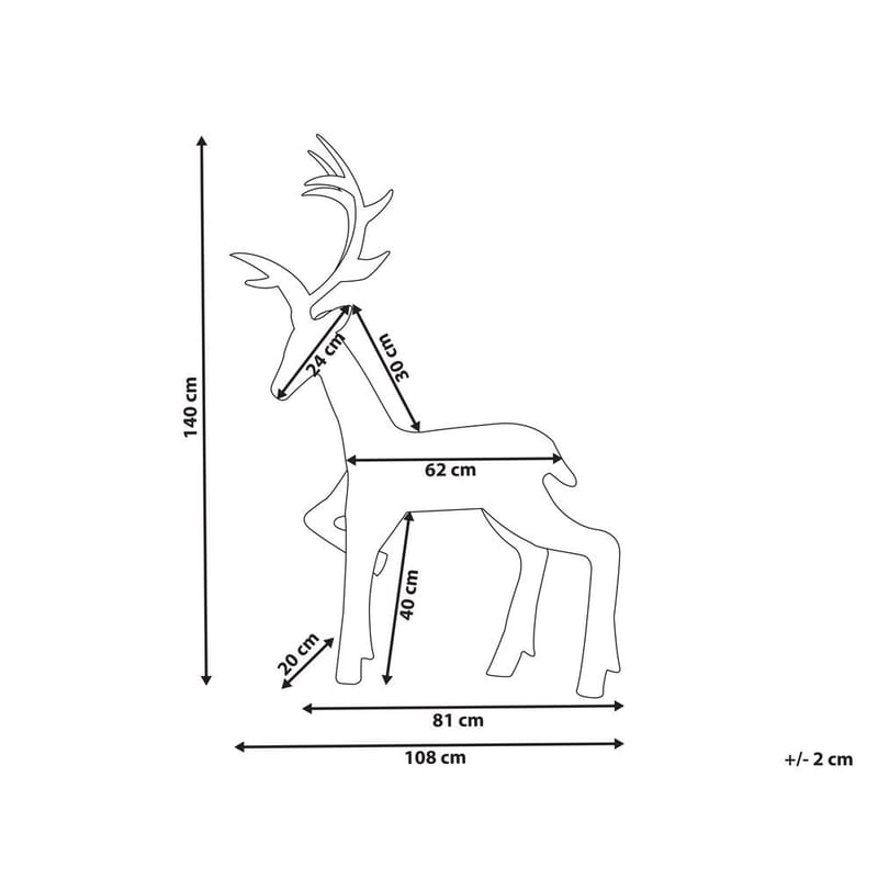 Juldekoration Utomhus Husavik - Belysning & el - Julbelysning - Julbelysning utomhus