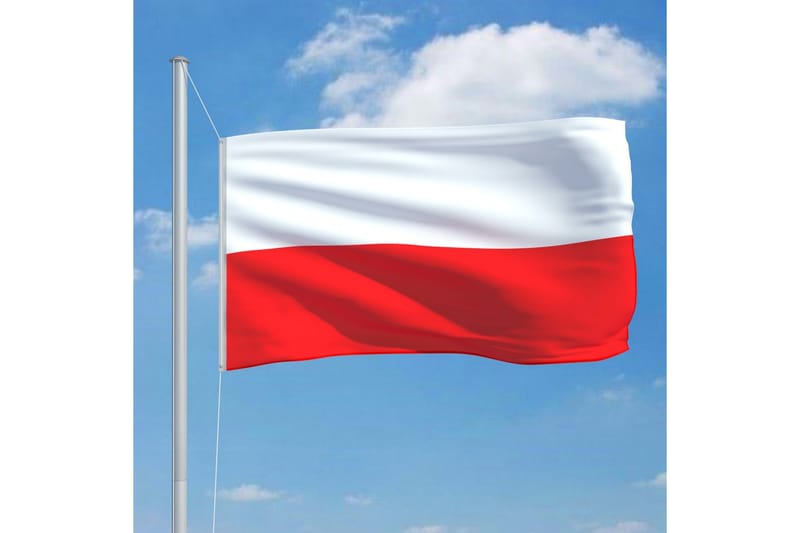 Polens flagga 90x150 cm - Trädgård & spabad - Utemiljö - Trädgårdsdekoration - Flaggstång & flagga