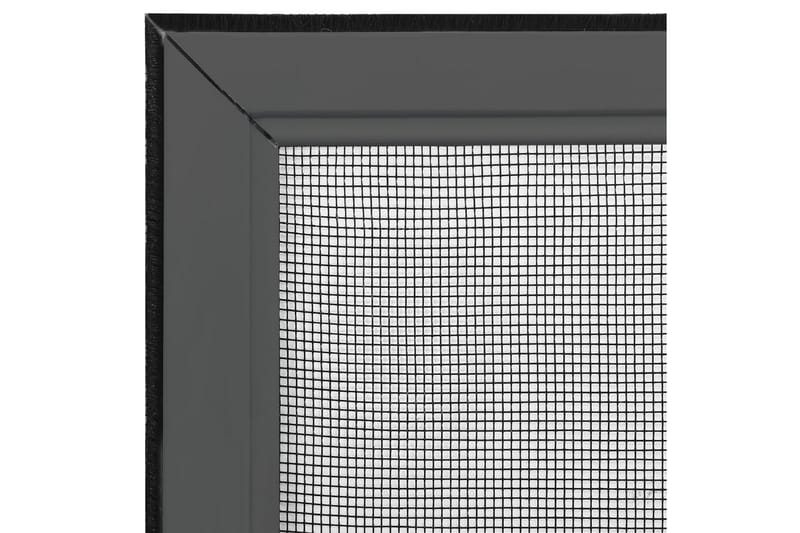 Expanderbart insektsnät för fönster antracit (100-193)x75 cm - Grå - Trädgård & spabad - Utemiljö - Trädgårdsdekoration - Myggnät & insektsnät