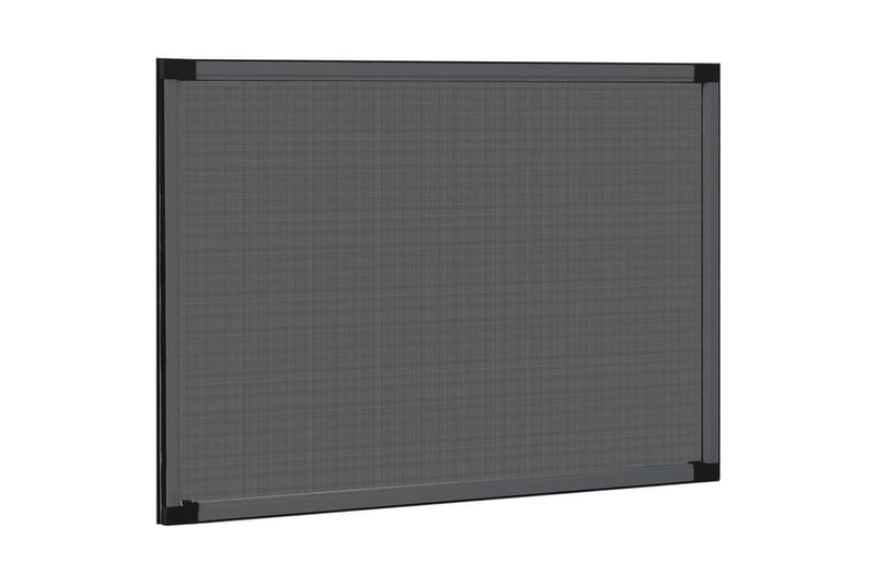 Expanderbart insektsnät för fönster antracit (75-143)x50 cm - Grå - Trädgård & spabad - Utemiljö - Trädgårdsdekoration - Myggnät & insektsnät