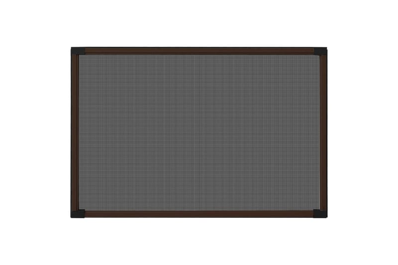 Expanderbart insektsnät för fönster brun (75-143)x50 cm - Brun - Trädgård & spabad - Utemiljö - Trädgårdsdekoration - Myggnät & insektsnät
