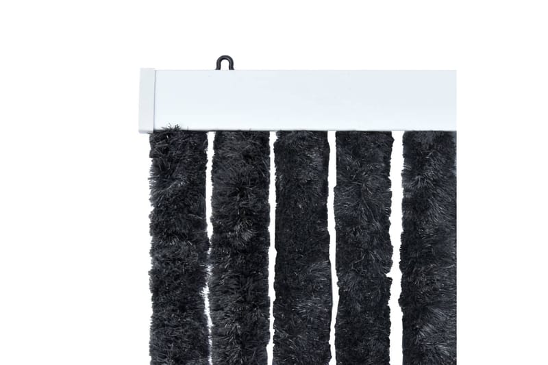 Insektsdraperi antracit 90x220 cm chenille - Grå - Trädgård & spabad - Utemiljö - Trädgårdsdekoration - Myggnät & insektsnät