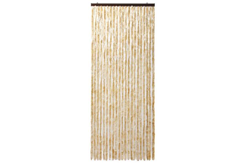 Insektsdraperi beige 90x220 cm chenille - Beige - Friluftsutrustning - Myggnät & insektsnät - Myggskydd