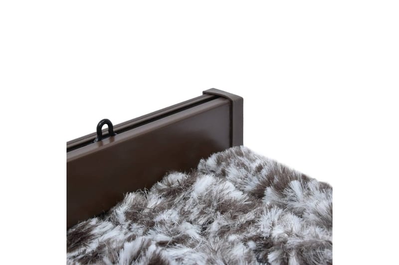 Insektsdraperi brun och beige 90x220 cm chenille - Brun|Beige - Trädgård & spabad - Utemiljö - Trädgårdsdekoration - Myggnät & insektsnät