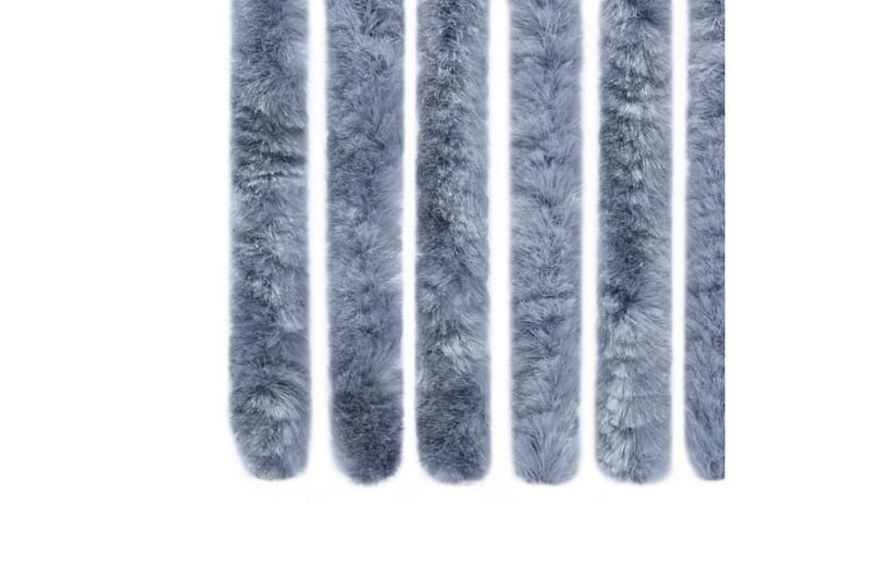 Insektsdraperi silver 90x220 cm chenille - Silver - Trädgård & spabad - Utemiljö - Trädgårdsdekoration - Myggnät & insektsnät