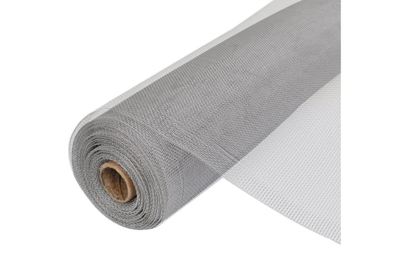 Insektsnät aluminium 100x500 cm silver - Silver - Trädgård & spabad - Utemiljö - Trädgårdsdekoration - Myggnät & insektsnät
